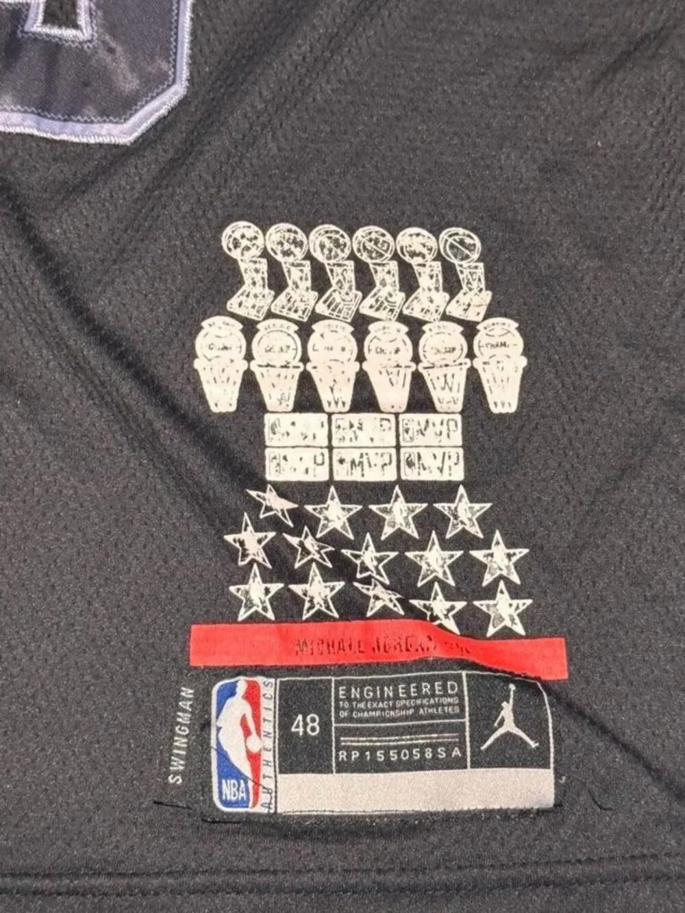 Michael Jordan Chicago Bulls #23 Swingman MVP Special Edition Jersey